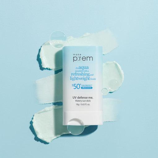 make p:rem UV Defense Me. Watery Balm Sun Stick SPF50+ PA++++ 18g-thekimyoung.com