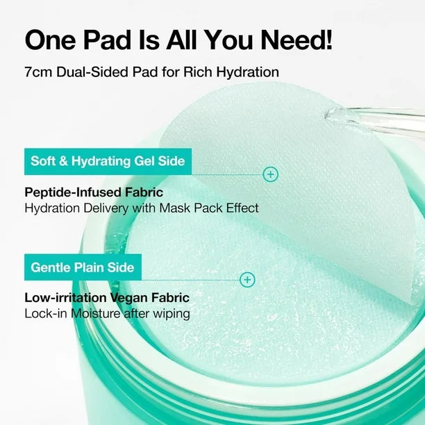 Anua - PDRN 100 Hyaluronic Acid Glow Pad (60 Pads)-thekimyoung.com