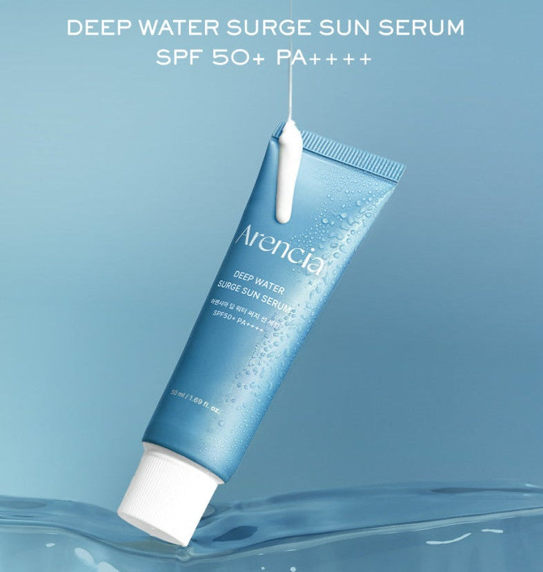 Arencia - Deep Water Surge Sun Serum SPF50+ PA++++ (50ml)-thekimyoung.com