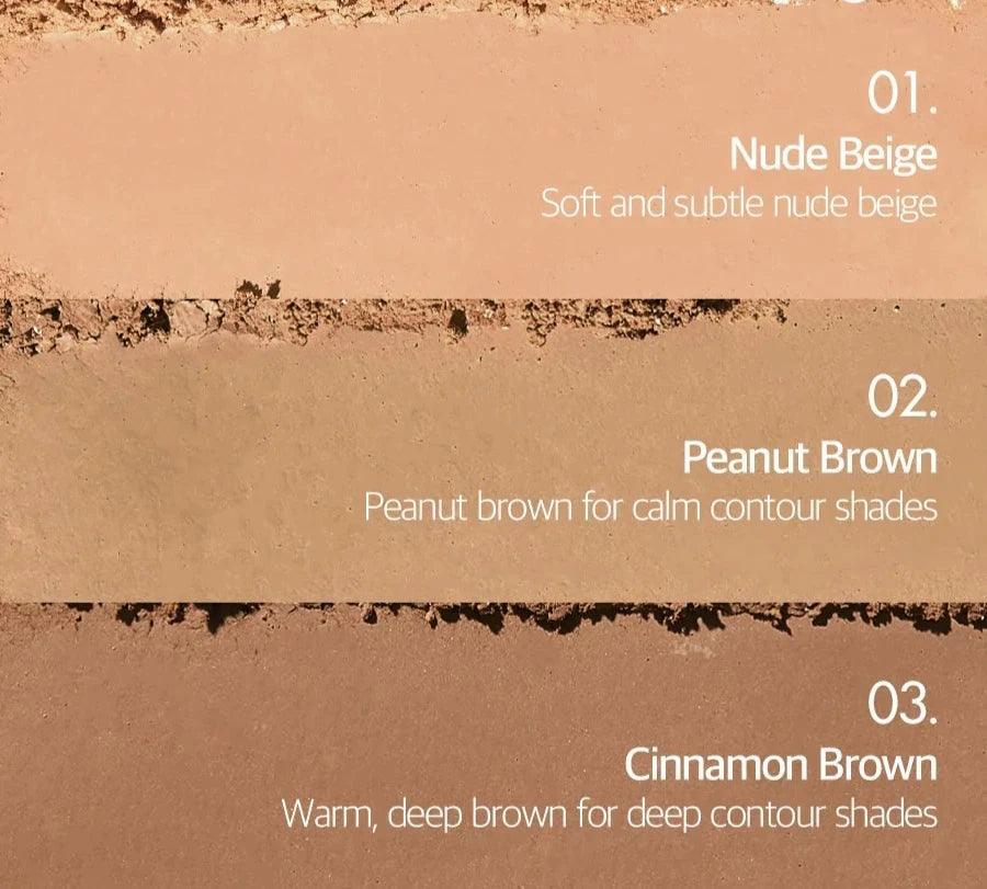 [TOO COOL FOR SCHOOL] Artclass By Rodin Shading Master 9.5g (3 Colors) Face Shading TOO COOL FOR SCHOOL