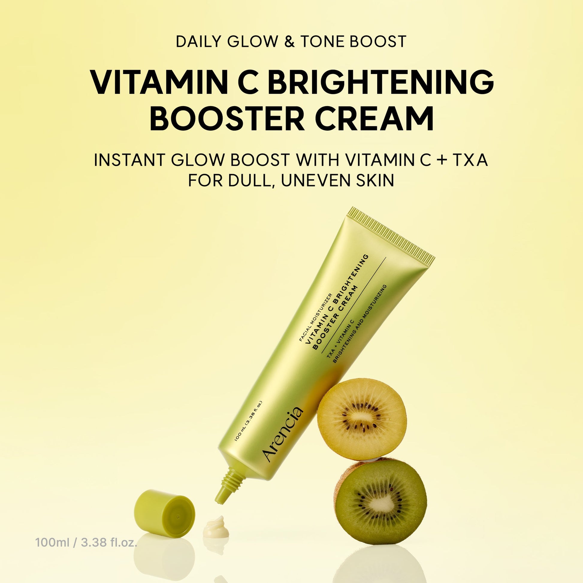 Arencia - Vitamin C Brightening Booster Cream (150ml)-thekimyoung.com