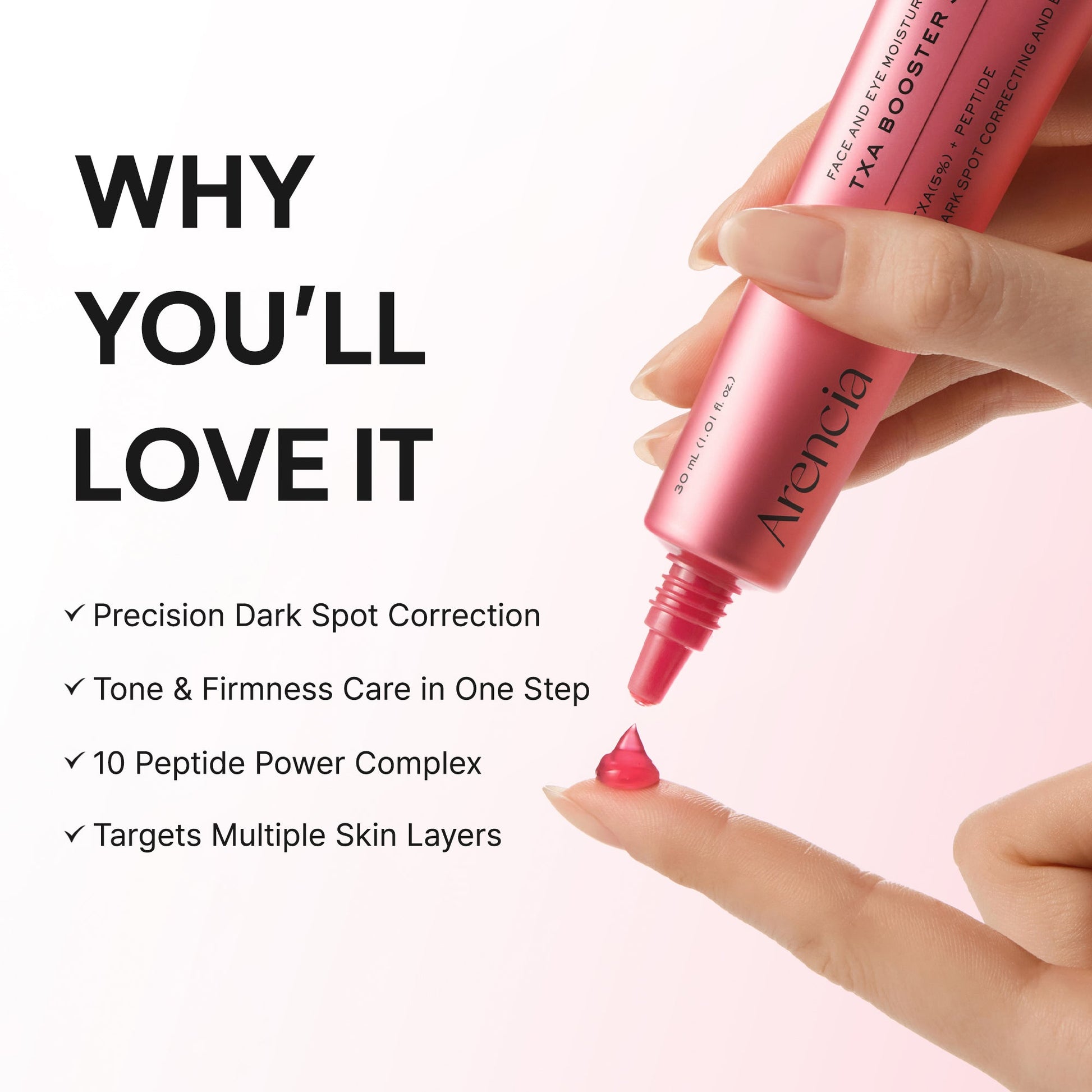 Arencia - TXA Booster Shot, Intensive Dark Spot Correcting Serum (30ml)-thekimyoung.com