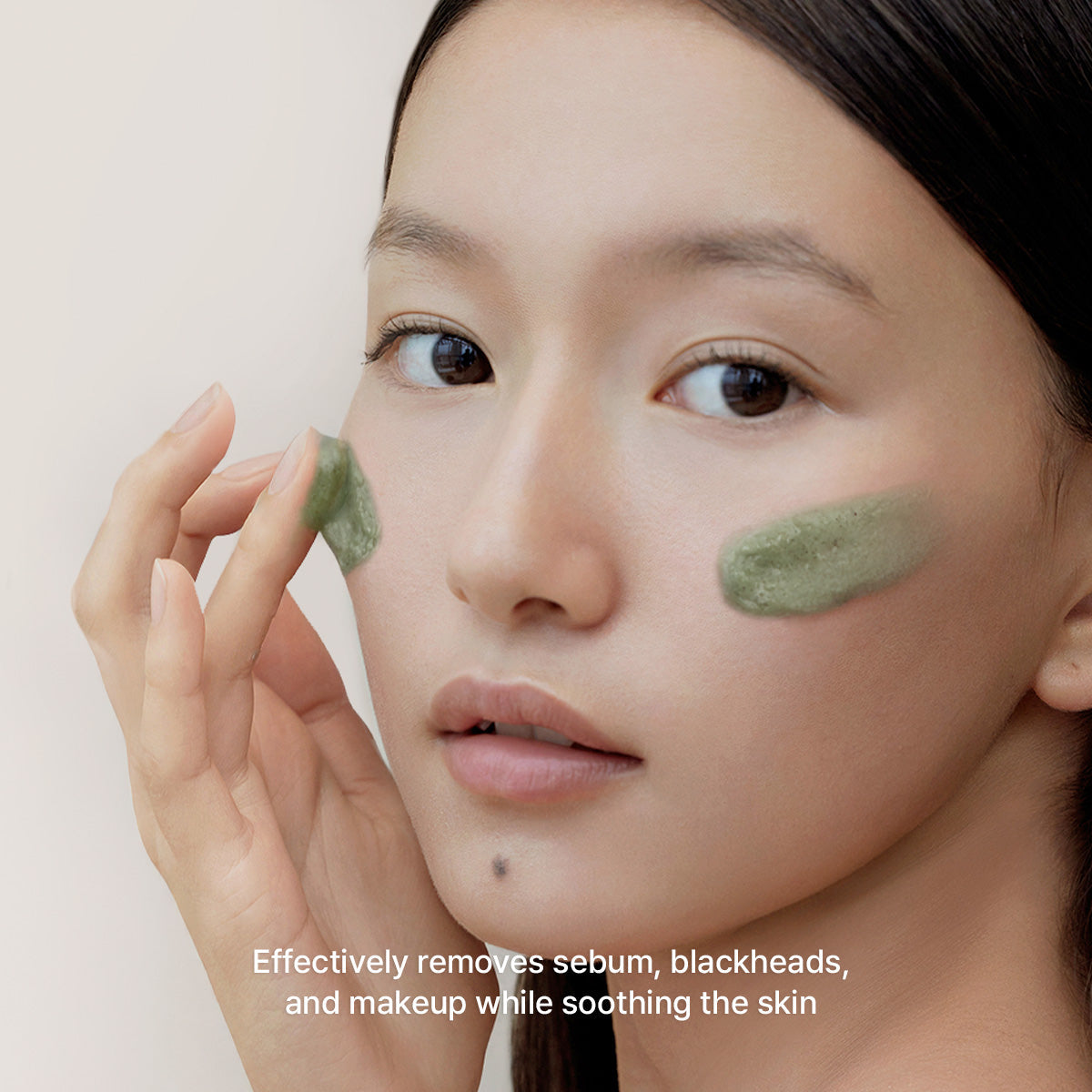 Arencia - Green Tea + LHA Deep Pore Rice Cake Cleanser (150ml)-thekimyoung.com