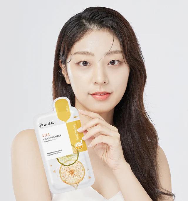 MEDIHEAL Vitamin C Essential Mask Sheet 10P-thekimyoung.com