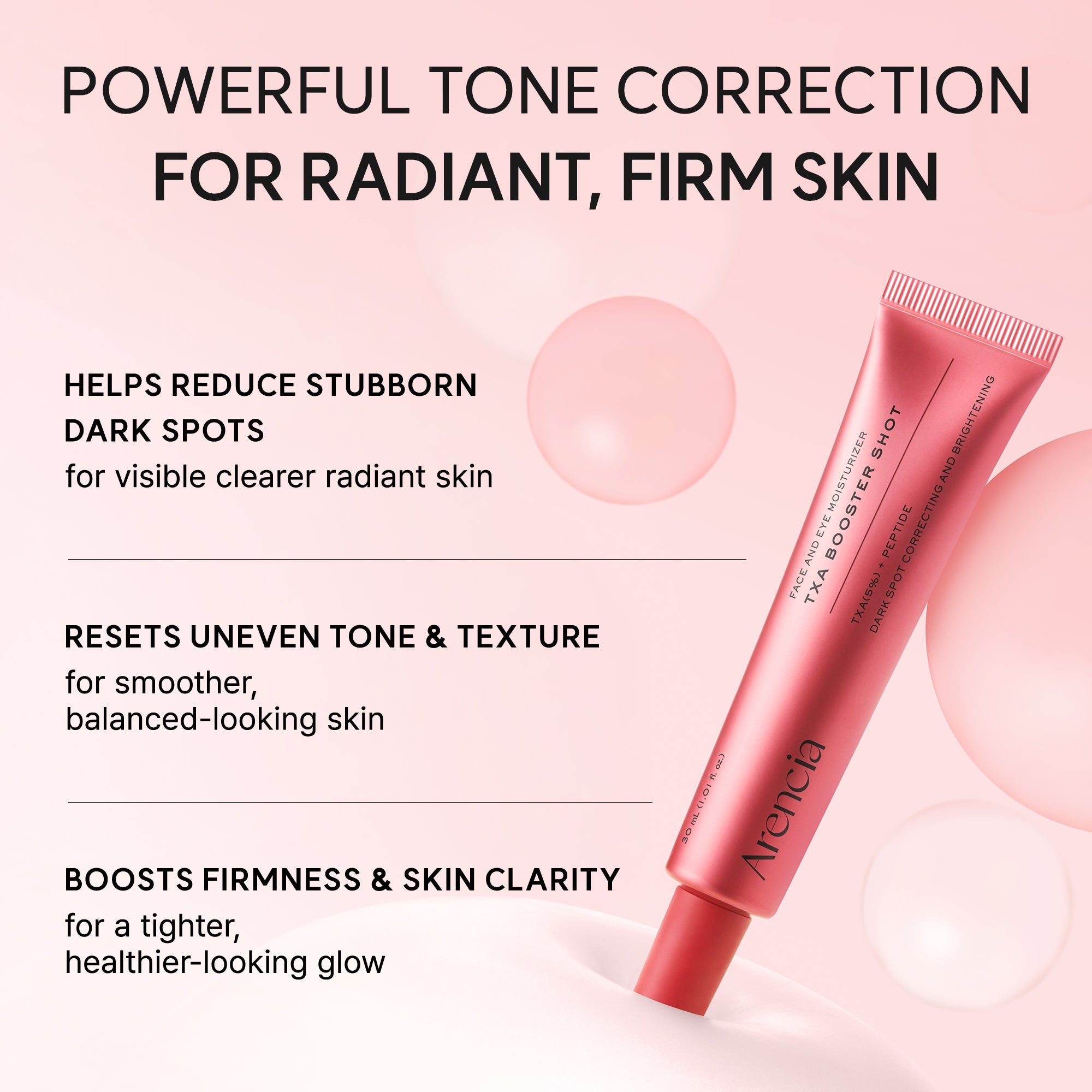 Arencia - TXA Booster Shot, Intensive Dark Spot Correcting Serum (30ml)-thekimyoung.com