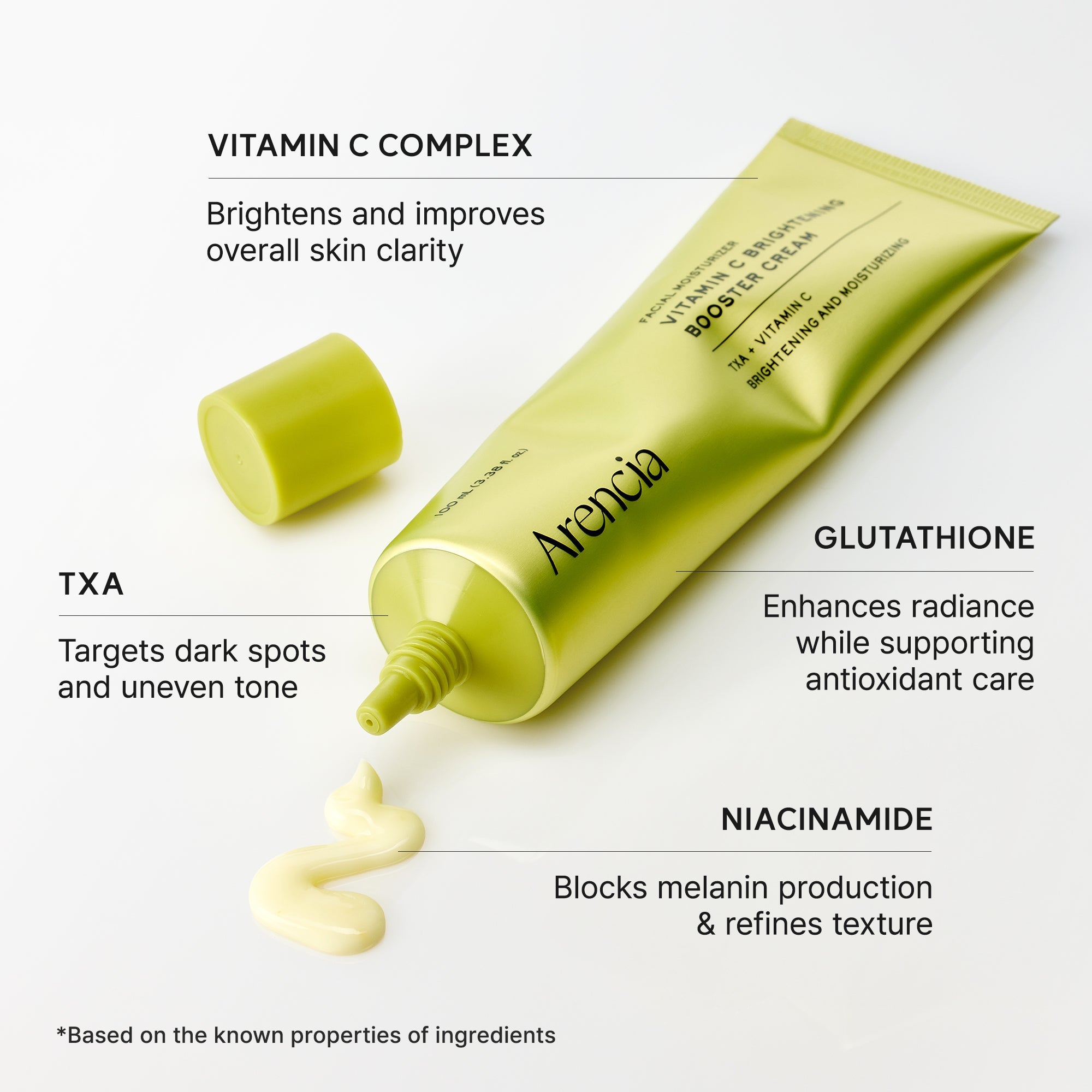 Arencia - Vitamin C Brightening Booster Cream (150ml)-thekimyoung.com