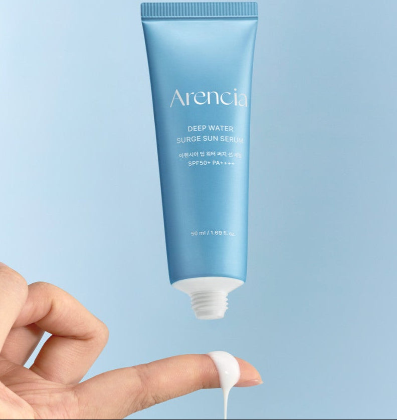 Arencia - Deep Water Surge Sun Serum SPF50+ PA++++ (50ml)-thekimyoung.com
