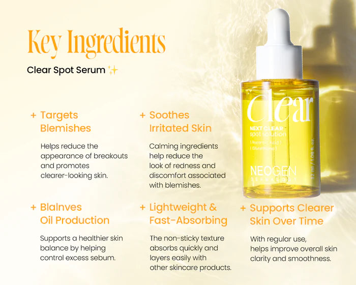NEOGEN - Next Clear Spot Solution Serum 32ml-thekimyoung.com