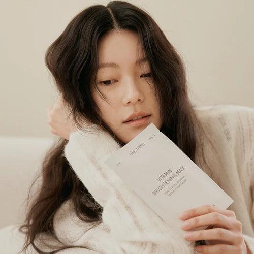 [ONE THING] Vitamin Brightening Mask 5Pc Mask Sheet ONE THING