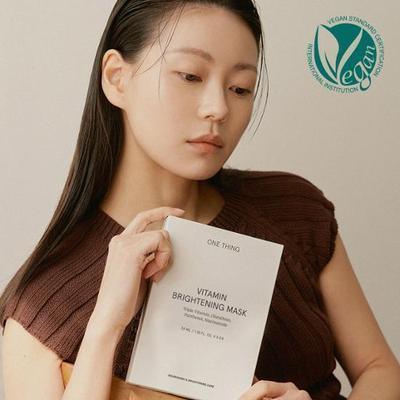 [ONE THING] Vitamin Brightening Mask 5Pc Mask Sheet ONE THING