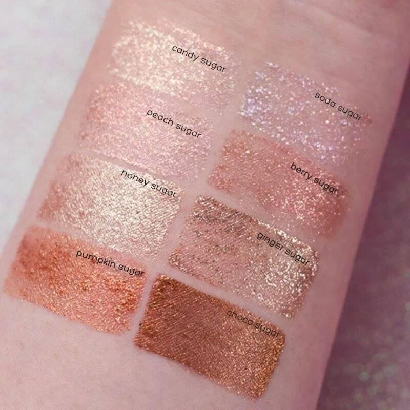 16BRAND Candy Rock Sugar Party (8 colors) EYESHADOW 16BRAND