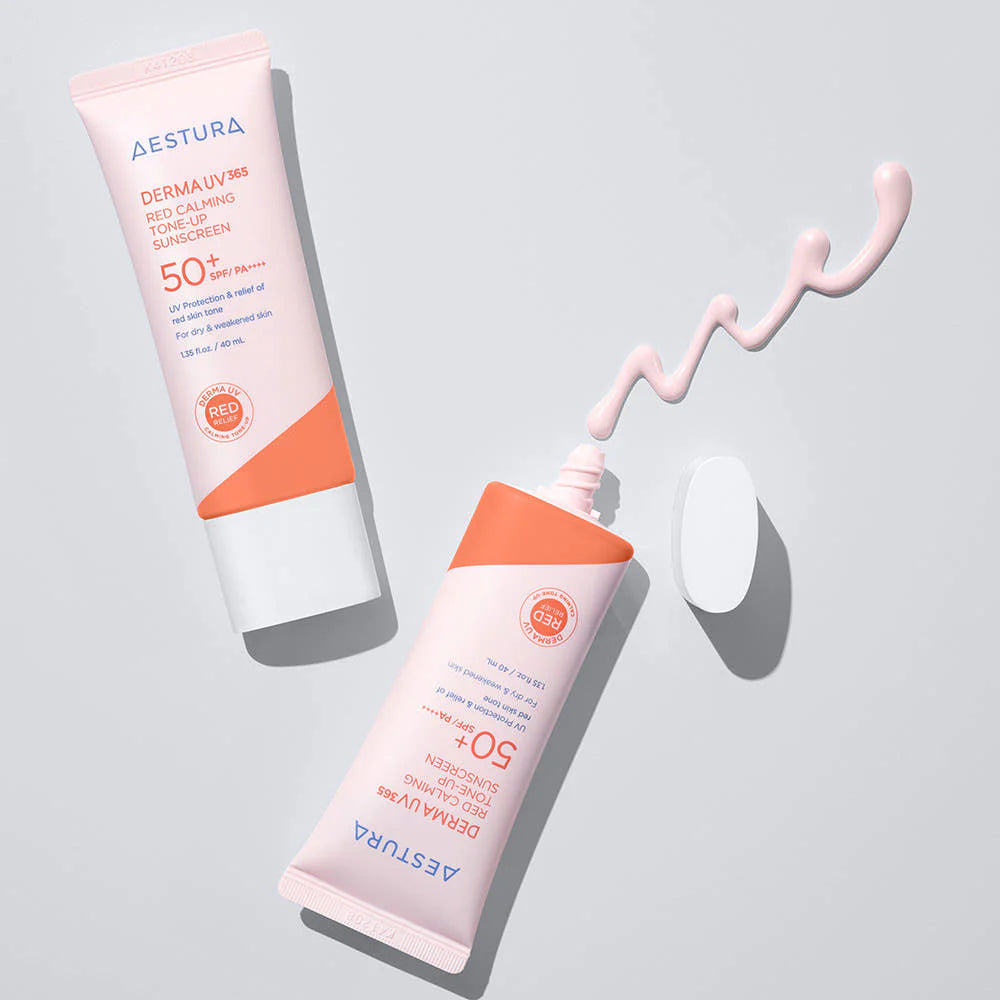 AESTURA - Derma UV 365 Red Calming Tone-up Sunscreen (40ml)-thekimyoung.com