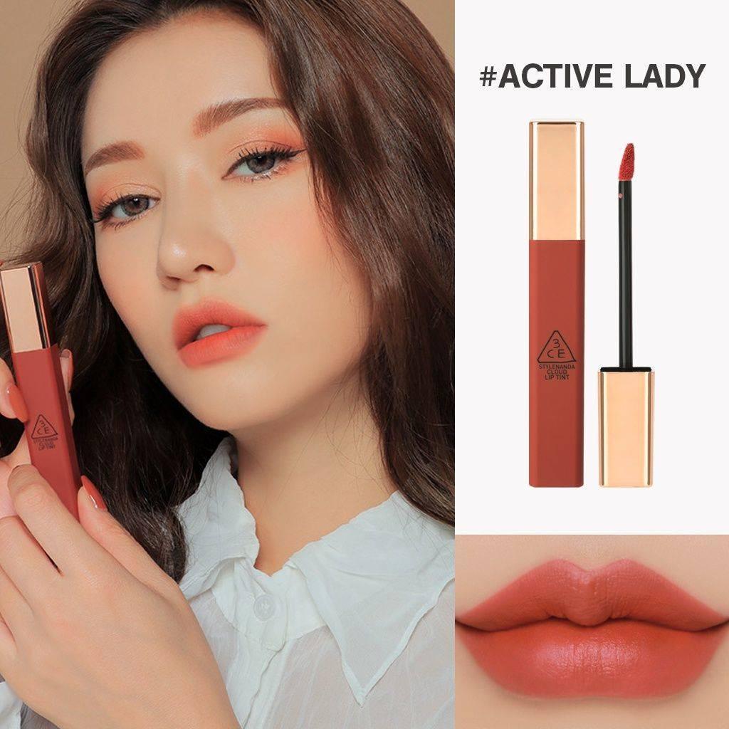 3CE CLOUD LIP TINT 4g Lip Stains 3CE ACTIVE LADY