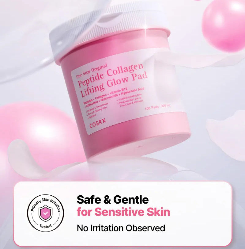 COSRX - One Step Original Peptide Collagen Lifting Glow Pad (100 Pads)-thekimyoung.com
