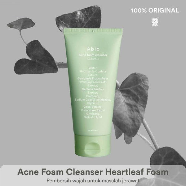 Abib - Acne foam cleanser Heartleaf foam-thekimyoung.com