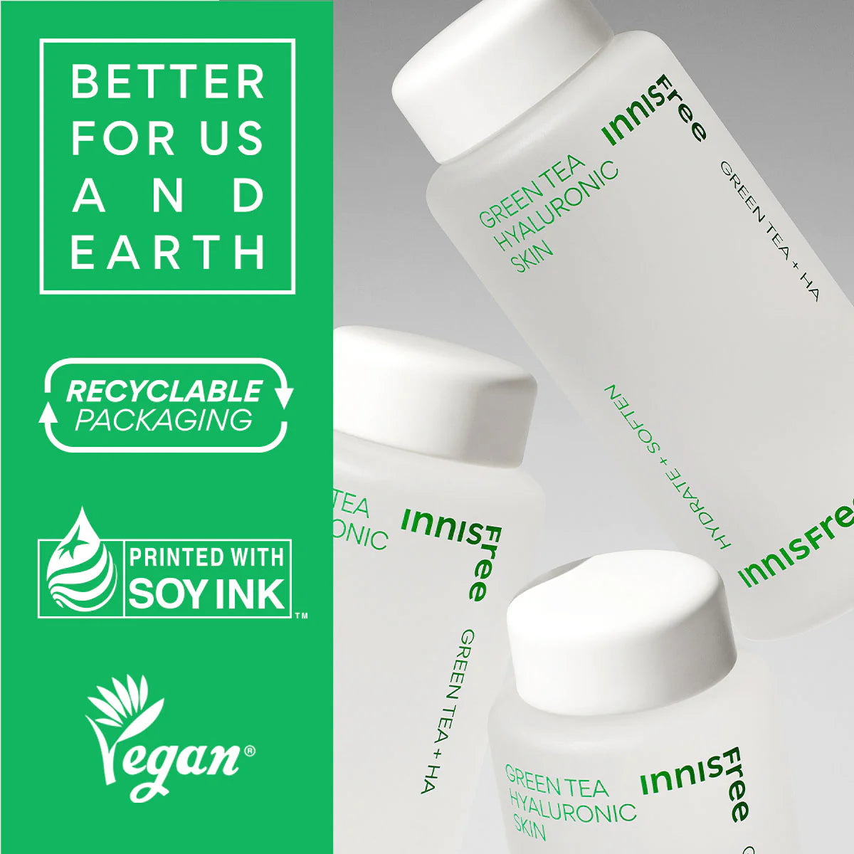 innisfree Green Tea Hyaluronic Skin 170ml Toner innisfree