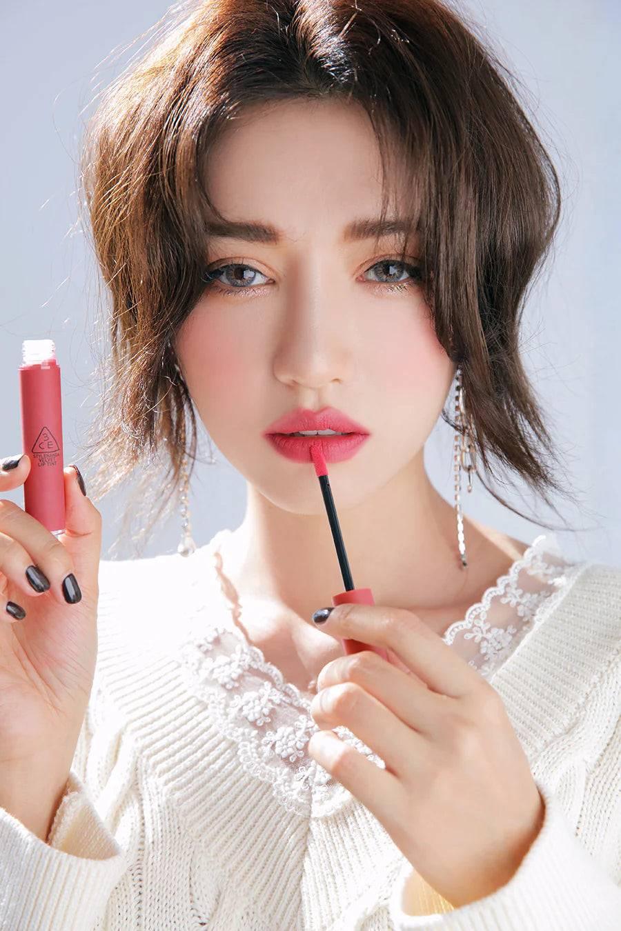 3CE Velvet Lip Tint 4g #PINK BREAK-thekimyoung.com