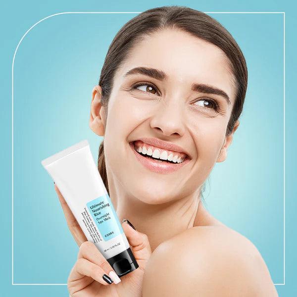 COSRX Ultimate Nourishing Rice Overnight Spa Mask 60ml-thekimyoung.com