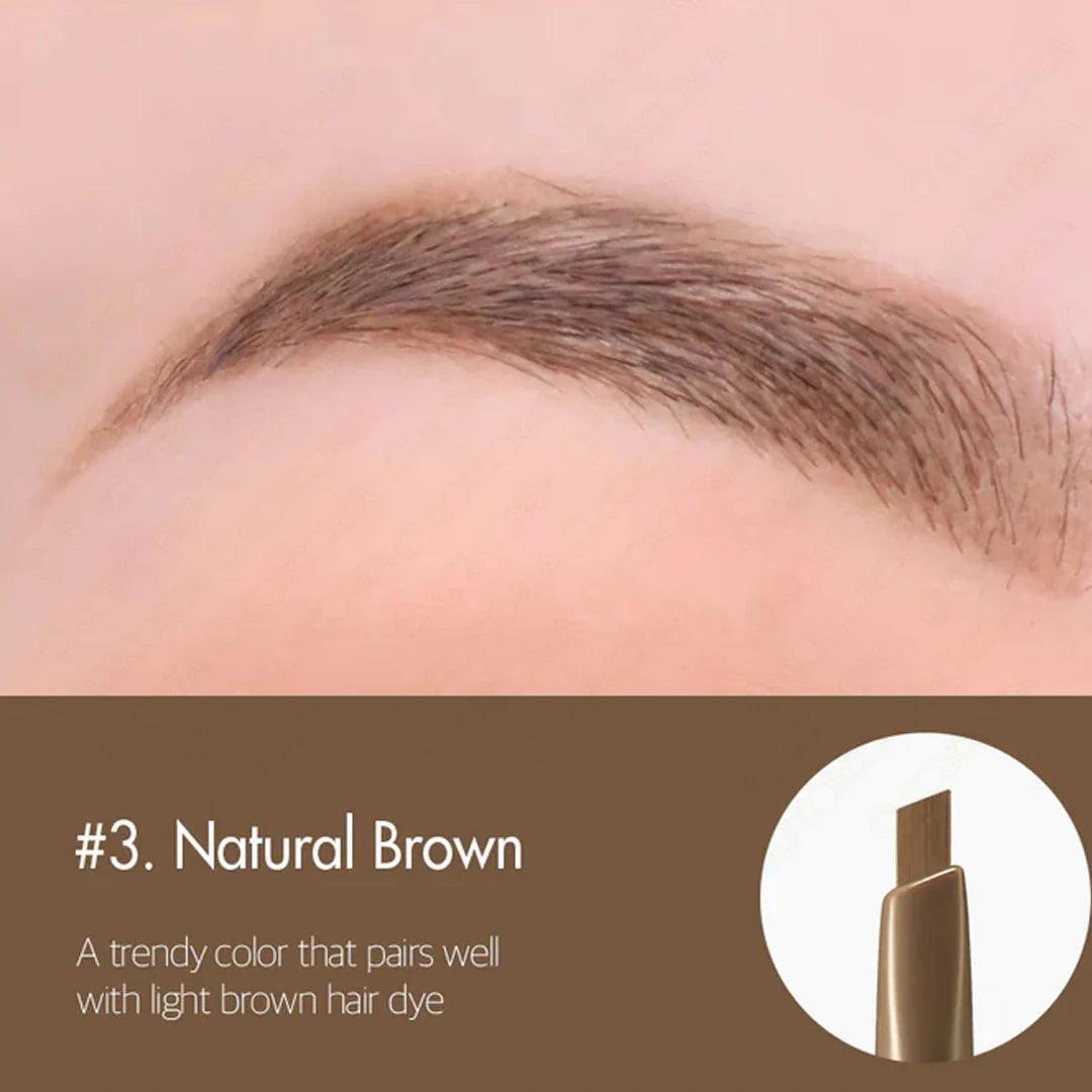[TOO COOL FOR SCHOOL] Artclass Brow Designing Pencil 0.18g (3 Colors) Eyebrow Pencil TOO COOL FOR SCHOOL #3 Natural Brown