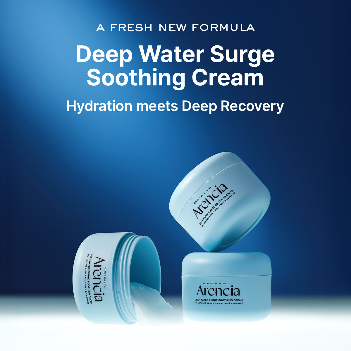 Arencia - Deep Water Surge Soothing Cream (110ml)-thekimyoung.com