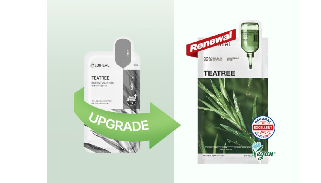 MEDIHEAL Tea Tree Essential Mask 24ml X 10p Mask Sheet MEDIHEAL