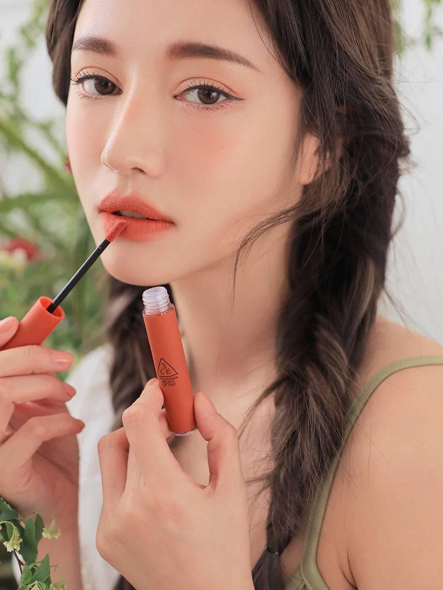 3CE Velvet Lip Tint 4g #THINK AGAIN-thekimyoung.com