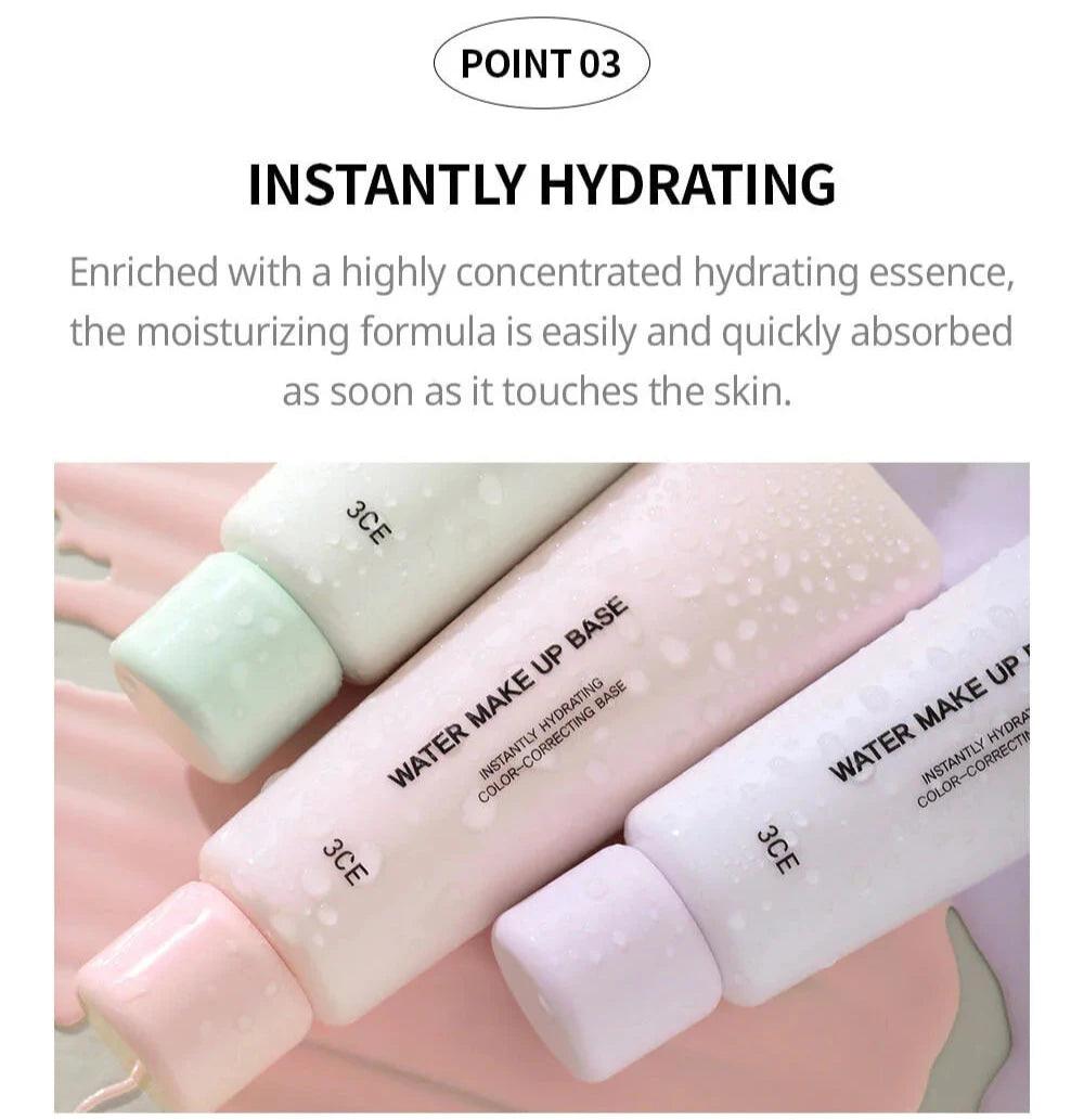 3CE WATER MAKE UP BASE 45ml Make Up Base 3CE