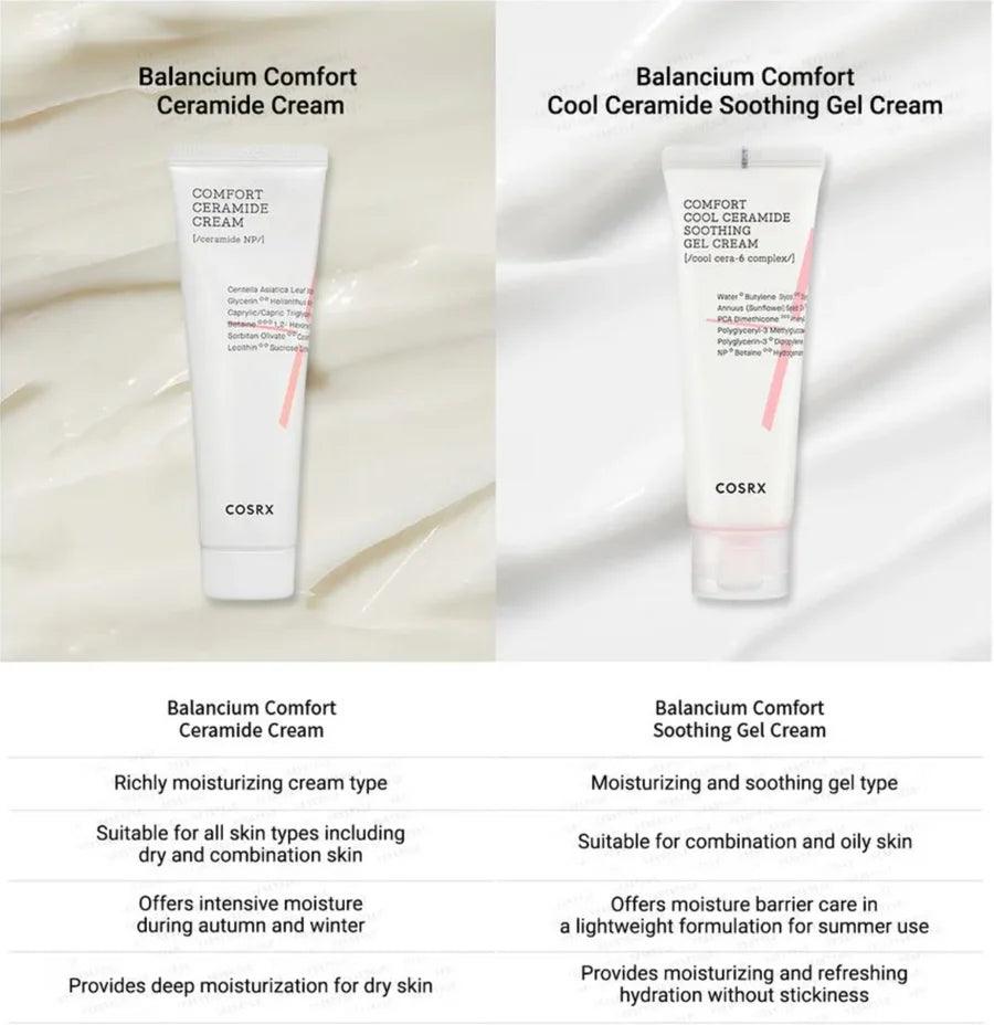 COSRX Balancium Comfort Cool Ceramide Soothing Gel Cream 85ml Moisturizer Cream COSRX