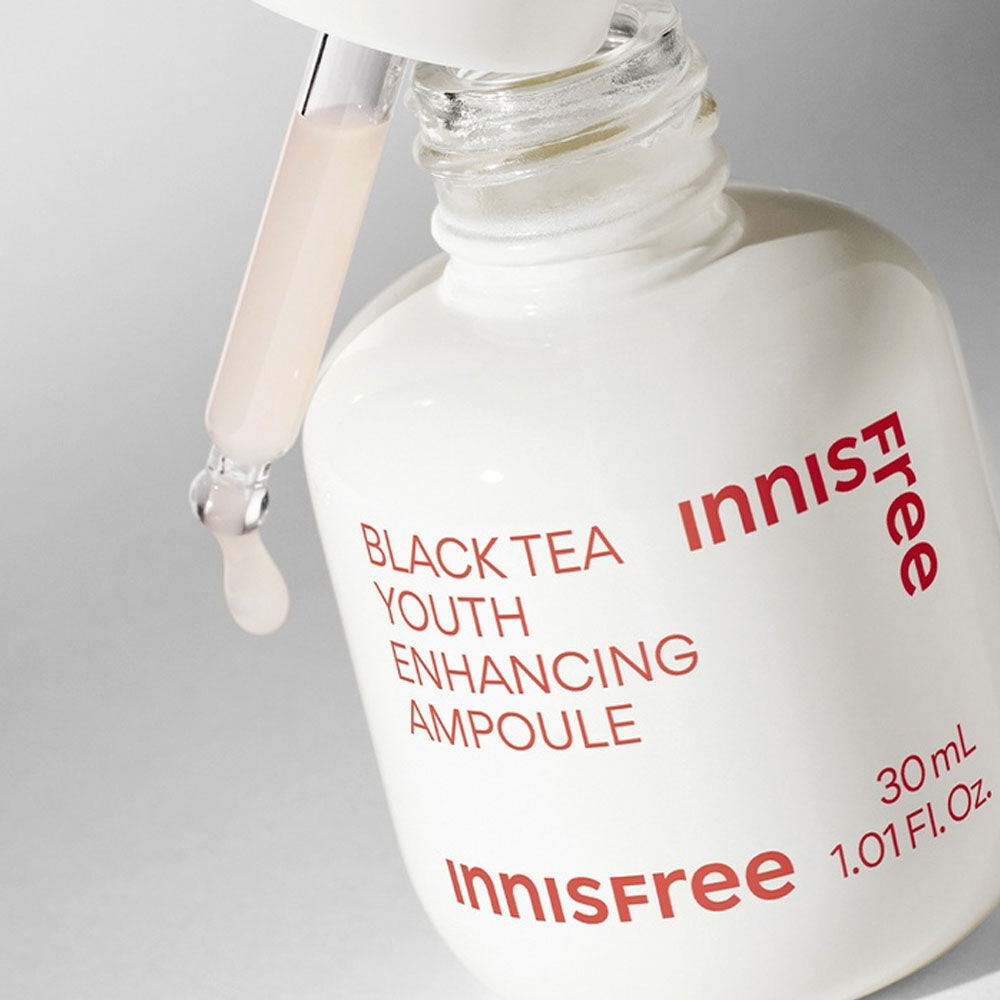 innisfree Black Tea Youth Enhancing Ampoule 30ml+30ml (Double Pack) Ampoule innisfree