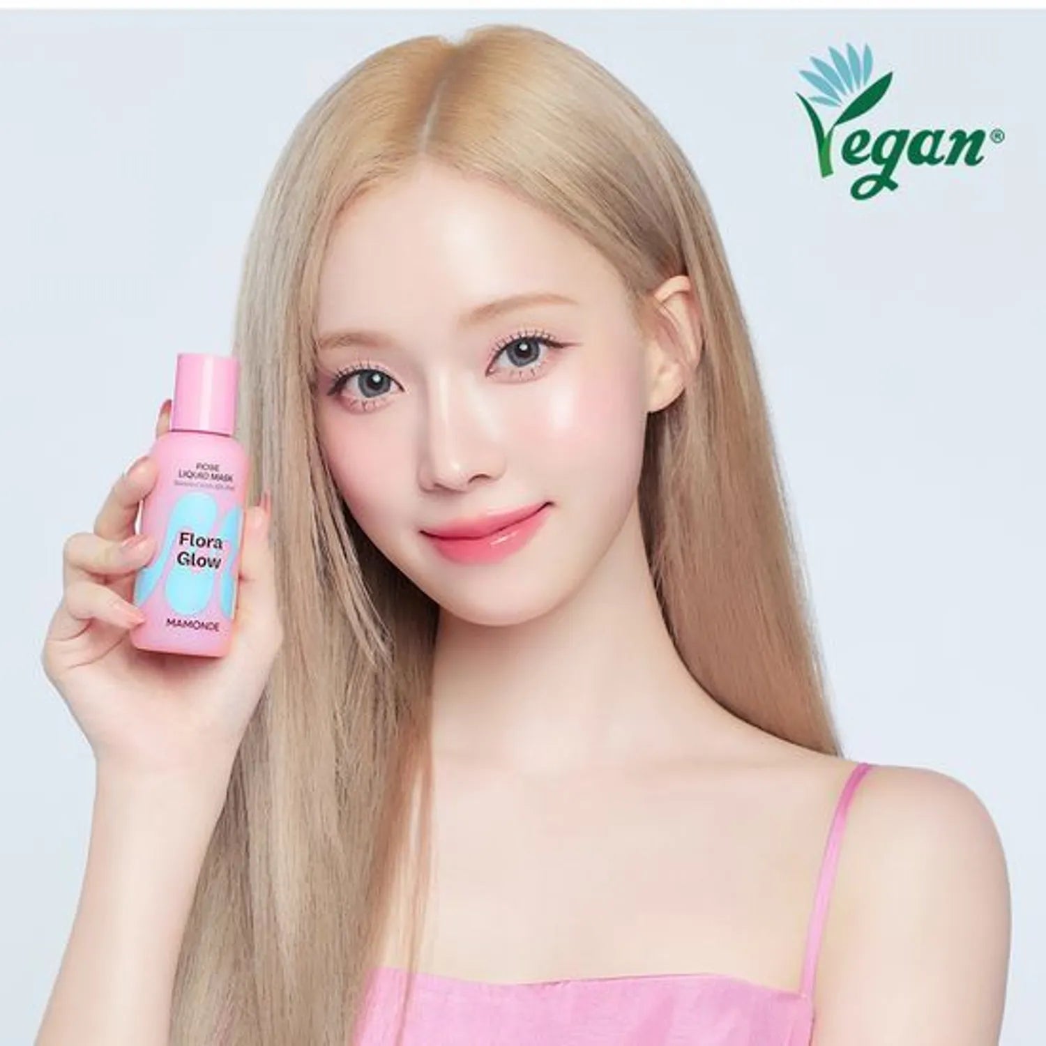 Mamonde Flora Glow Rose Liquid Mask 80ml Mask Sheet Mamonde