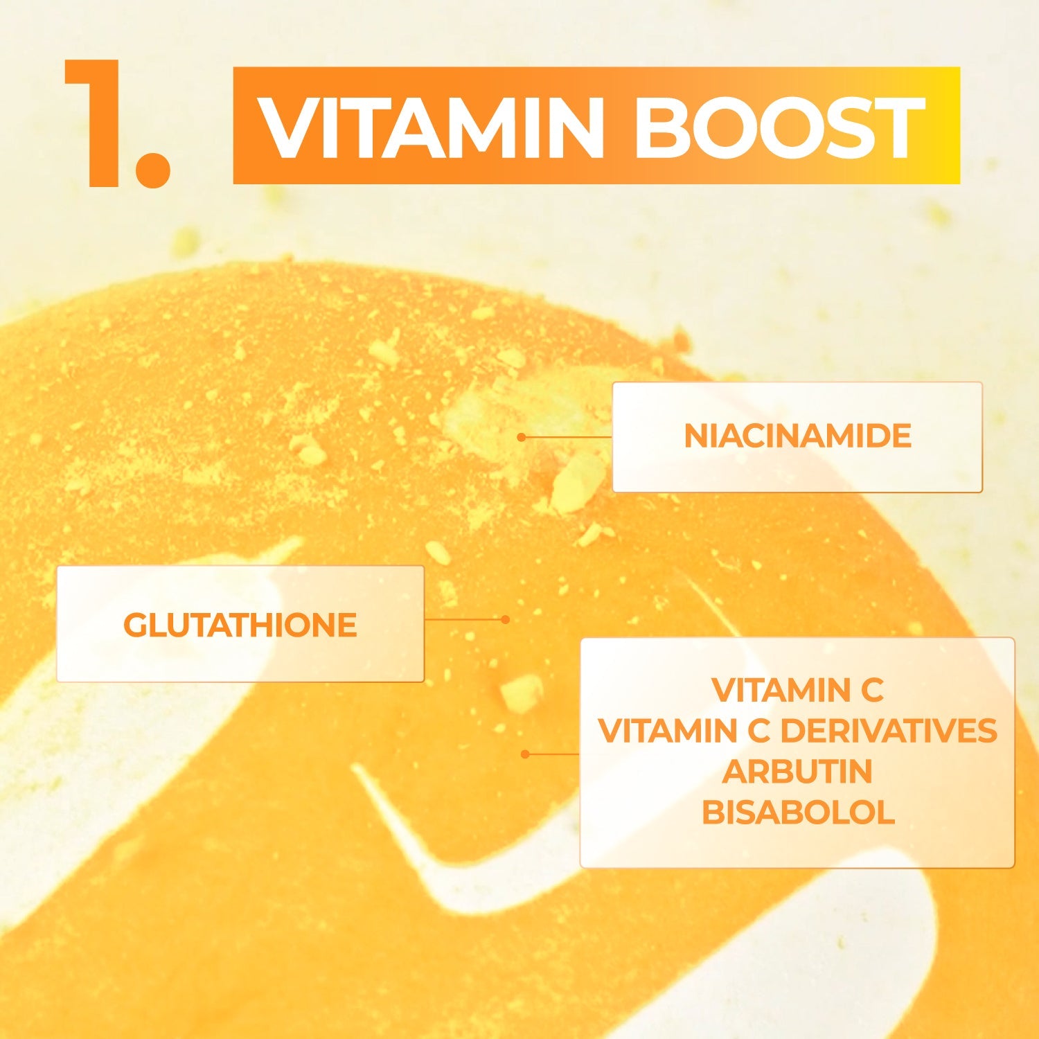 numbuzin - No.5 Vitamin Spotlight Sheet Mask (5 Sheets)-thekimyoung.com