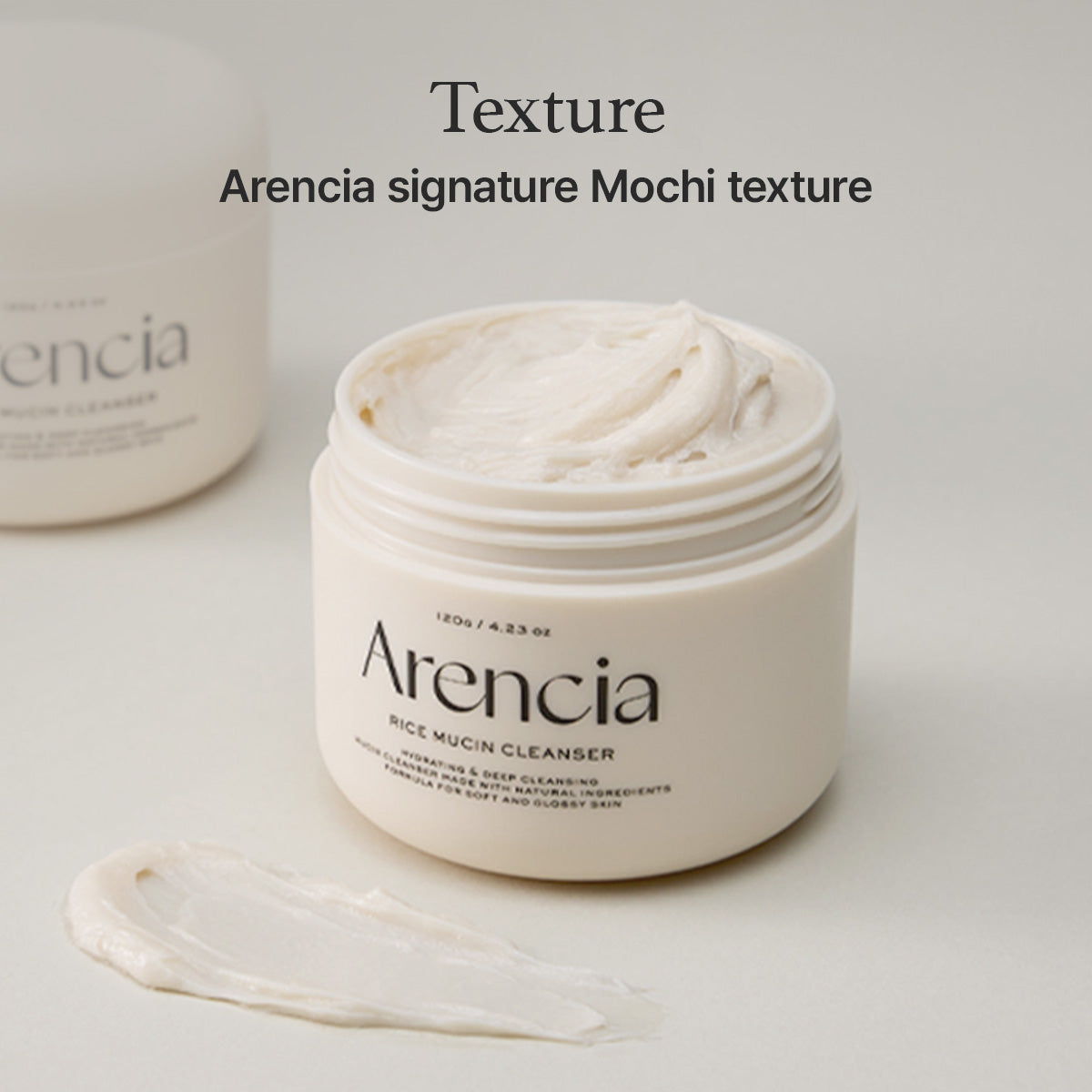 Arencia - Rice Mucin Face Cleanser (120g)-thekimyoung.com