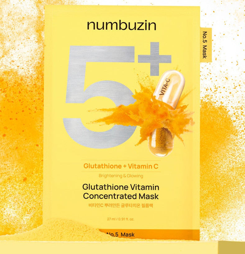 numbuzin - No.5 Vitamin Spotlight Sheet Mask (5 Sheets)-thekimyoung.com