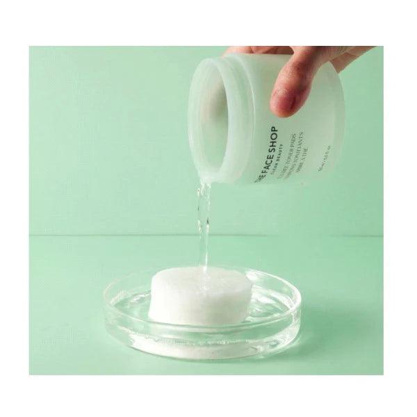 THE FACE SHOP Tea Tree Toner Pads 150ml (70 Sheets)-thekimyoung.com