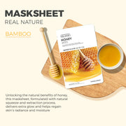 THE FACE SHOP - Real Nature Honey Face Mask (20g X 10ea)-thekimyoung.com
