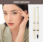 3CE All Rounder Brow 6.5ml (3 Colors) Eyebrow Color 3CE #DEEP BROWN