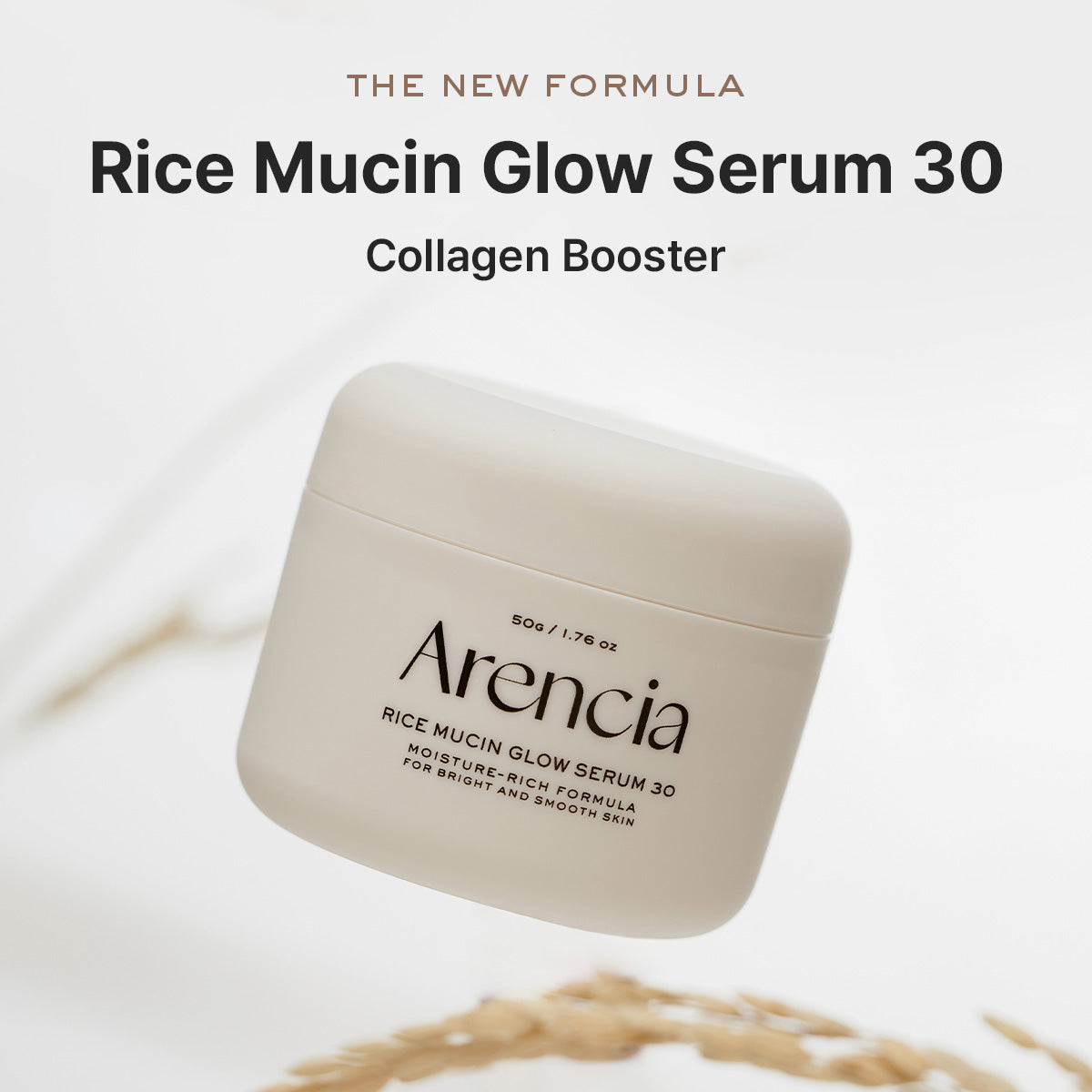 Arencia - Rice Mucin Glow Overnight Serum 30 (50ml)-thekimyoung.com
