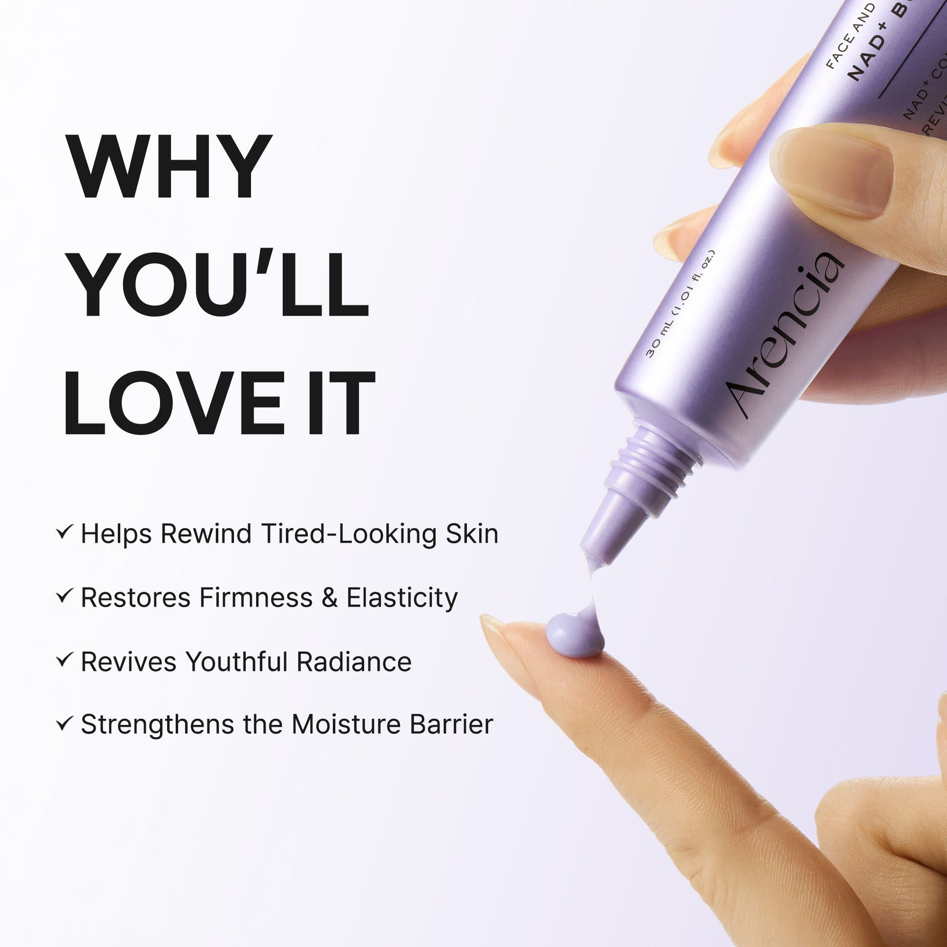Arencia - NAD+ Time-Rewind Booster Shot (30ml)-thekimyoung.com
