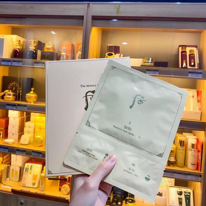 [The History of Whoo] BICHUP 3 STEP MOISTURE ANTI-AGING MASK 27g X 5ea-thekimyoung.com