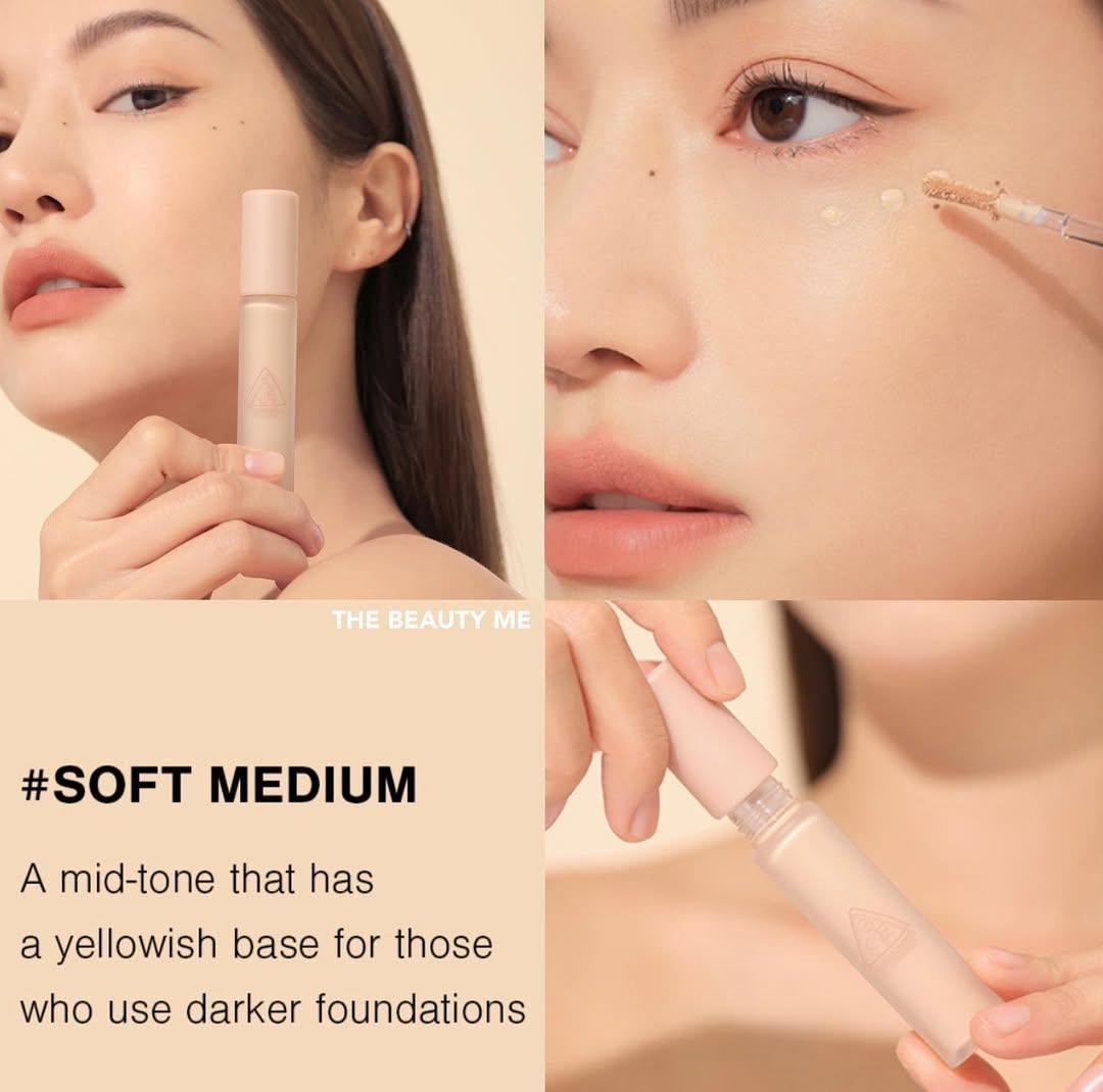 3CE Skin Fit Cover Liquid Concealer 5.2g Face Concealer 3CE
