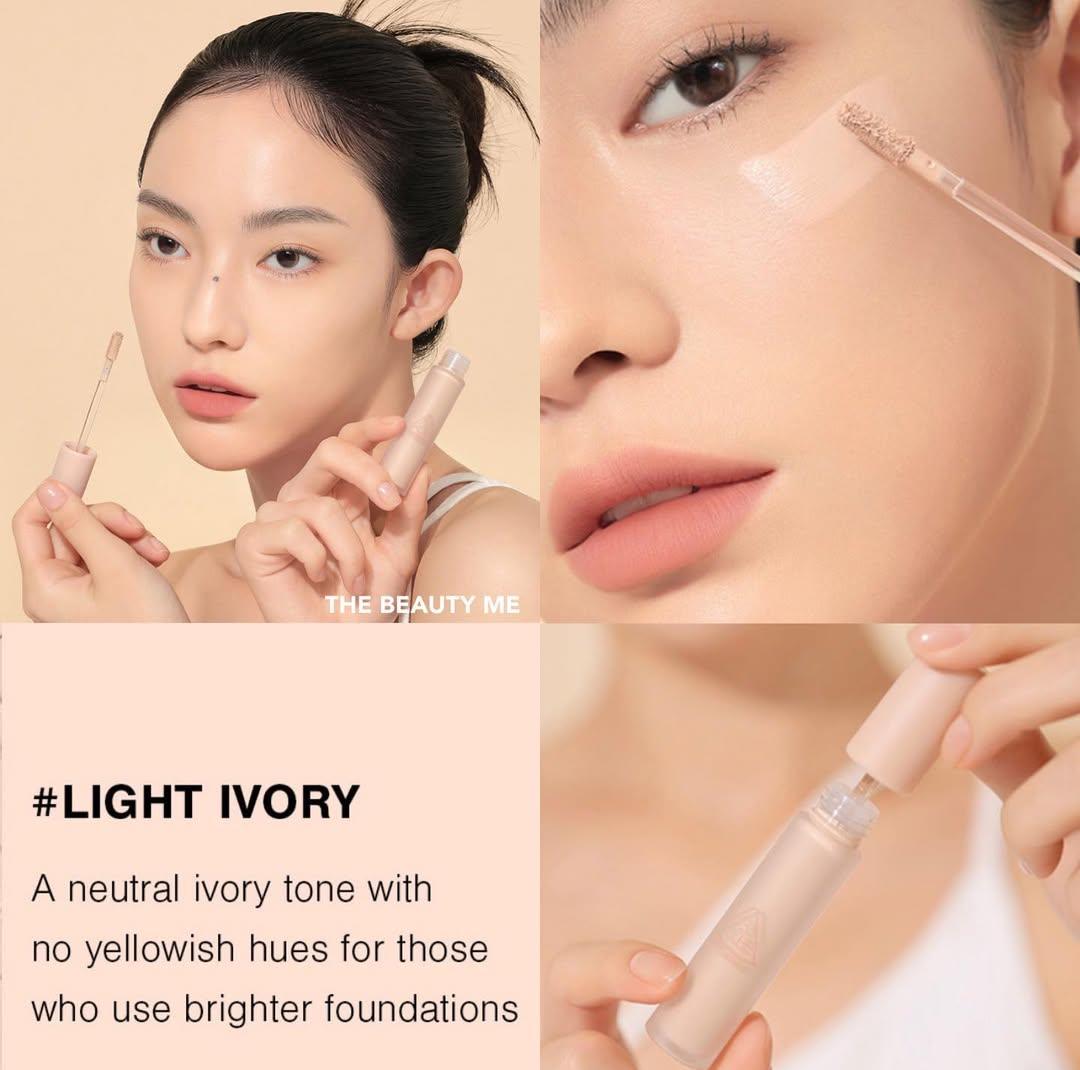 3CE Skin Fit Cover Liquid Concealer 5.2g Face Concealer 3CE