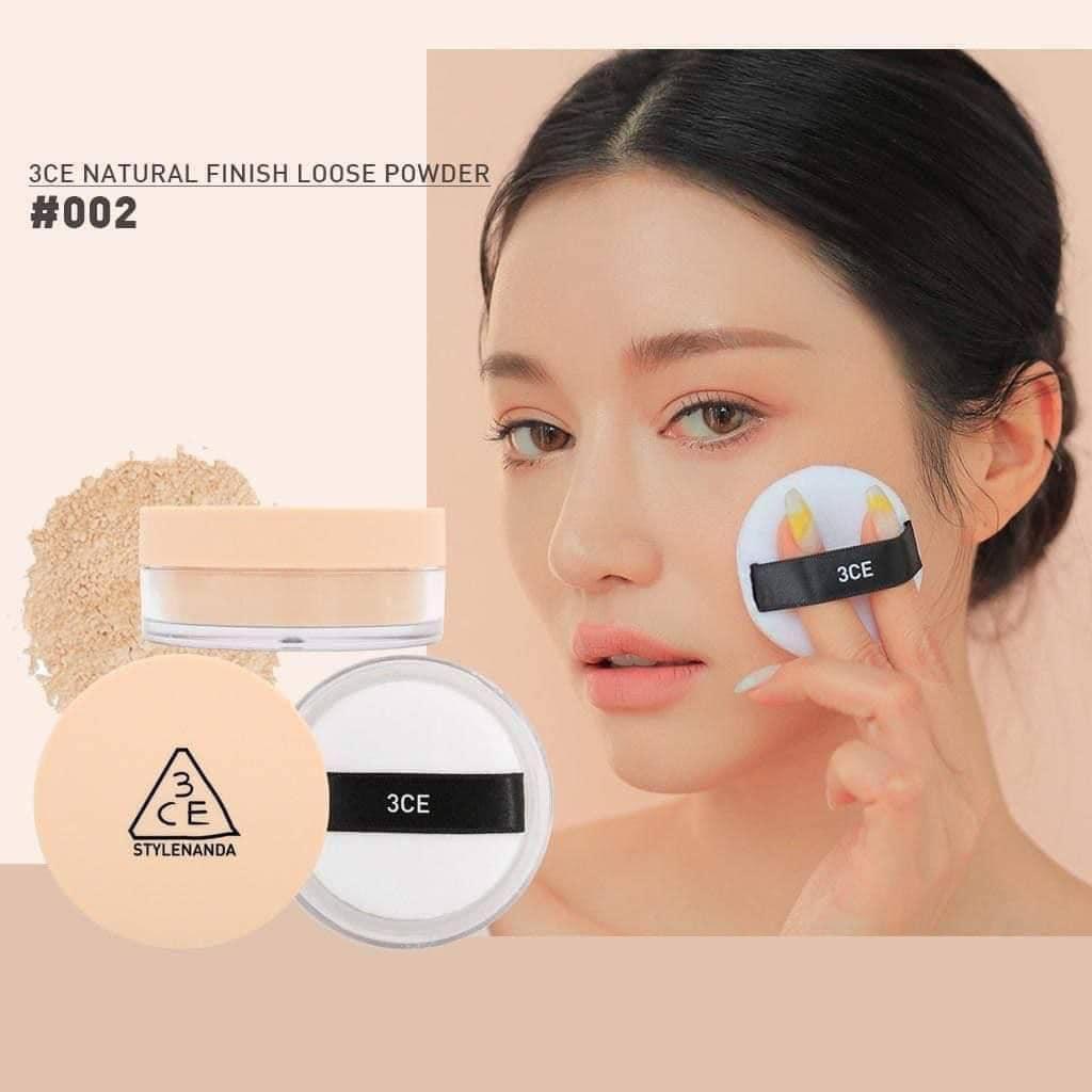 3CE Natural Finish Loose Powder 8.5g-thekimyoung.com