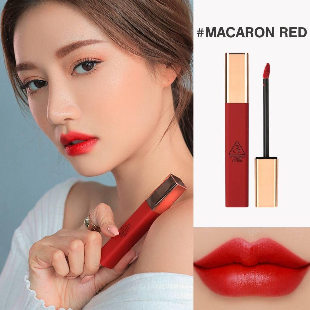3CE CLOUD LIP TINT 4g Lip Stains 3CE MACARON RED