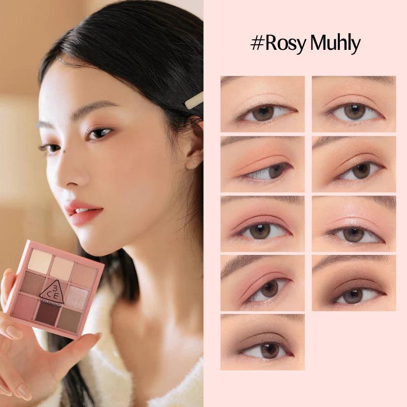 3CE Multi Eye Color Palette #ROSY MUHLY-thekimyoung.com