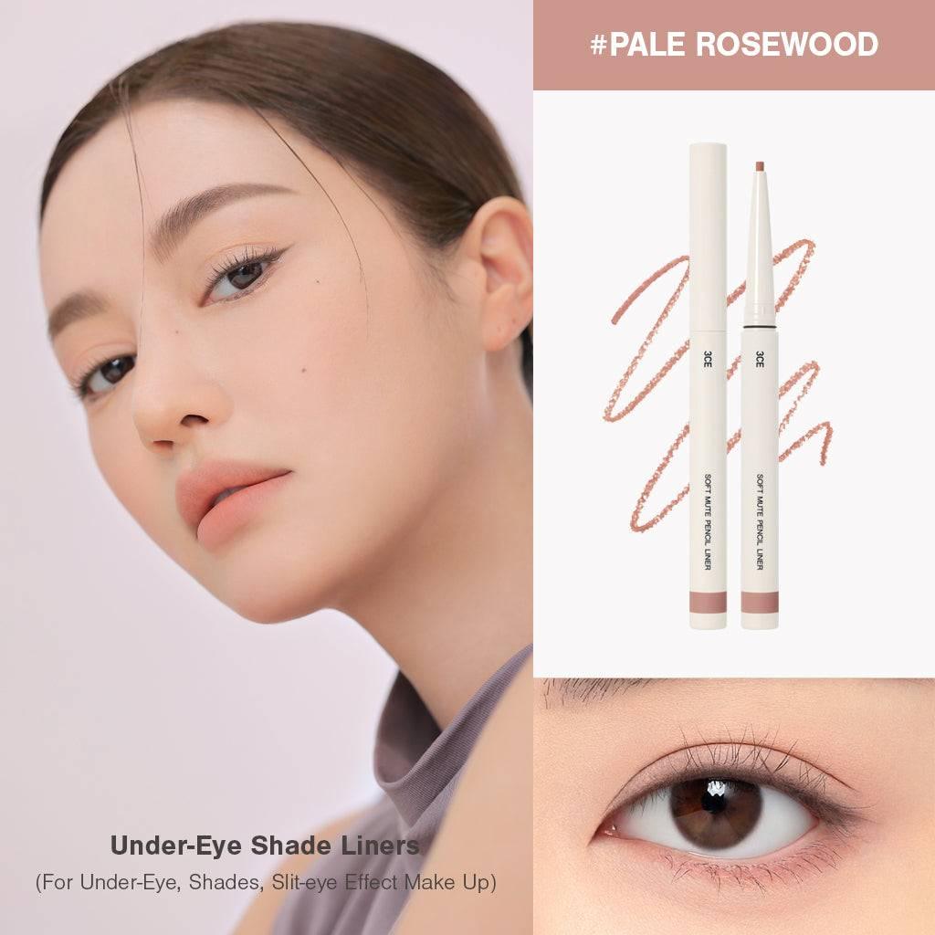 3CE Soft Mute Pencil Liner 0.1g Eyeliner 3CE PALE ROSEWOOD