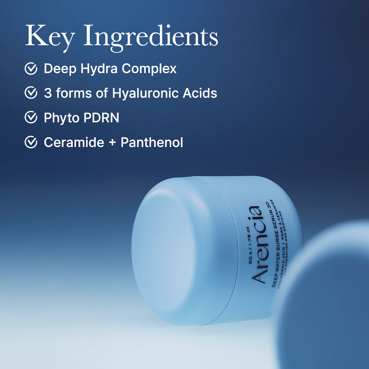 Arencia - Deep Water Surge Overnight Serum 30 (50ml)-thekimyoung.com