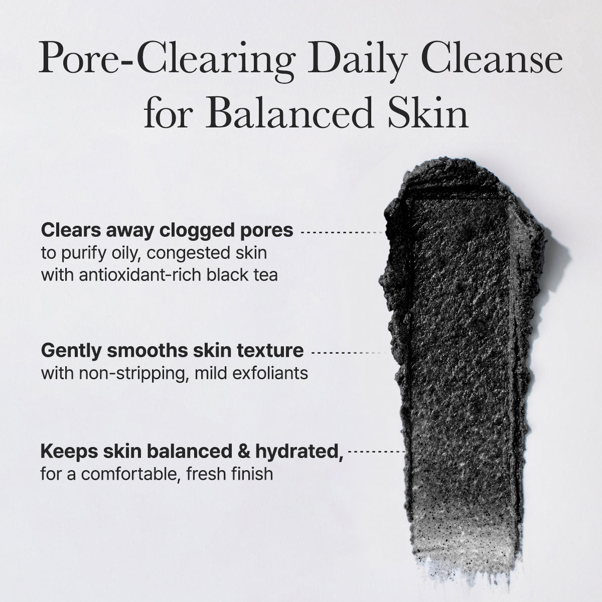 Arencia - Black Tea Rice Mochi Cleanser-thekimyoung.com