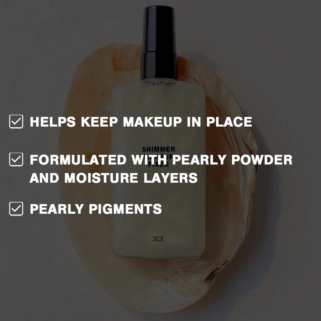 3CE SHIMMER MAKEUP FIXER 95ml-thekimyoung.com
