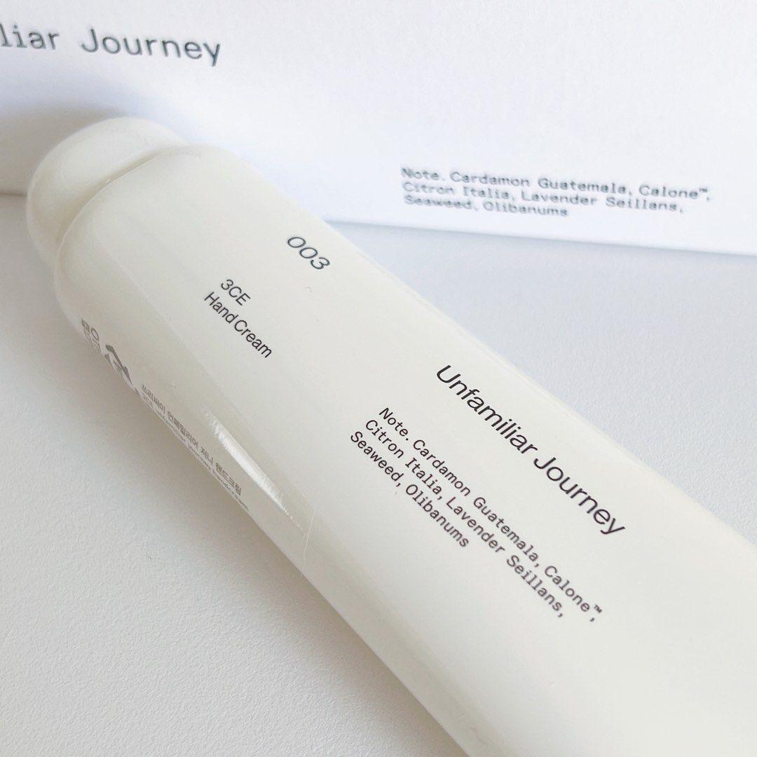 3CE Hand Cream 50ml #UNFAMILIAR JOURNEY Hand Cream 3CE
