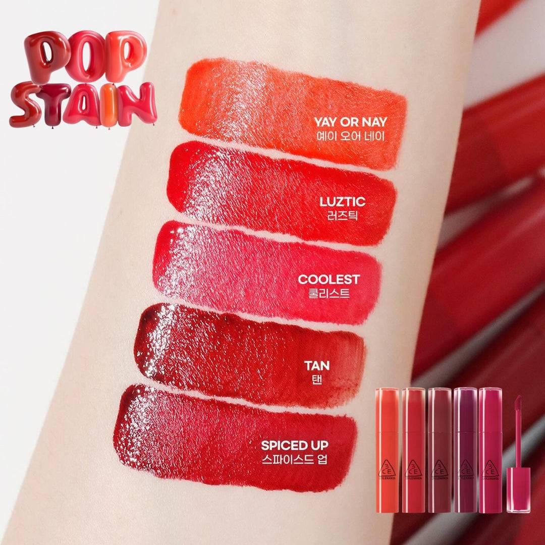 3CE Lazy Pop Lip Stain 4.5g Lip Stains 3CE